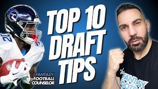 Dominate Your Leagues: Top 10 Fantasy Football Tips for 2024