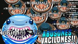 ABUSONES VACILONES!! | Agar.io | Rubinho vlc