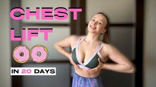 Natural Chest Lift & Increase In 20 Days | Home Workout | 100% GUARANTEED