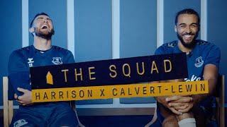 THE SQUAD: CALVERT-LEWIN X HARRISON | Best dancer? Most active in the group chat?