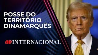 Donald Trump não descarta uso de força para anexar a Groenlândia | JP INTERNACIONAL