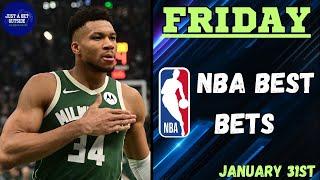 8-2 Run! NBA Best Bets, Picks, & Predictions for Today, January 31st!