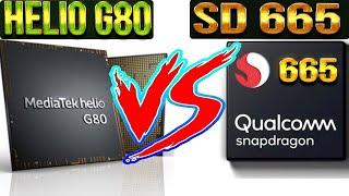 Helio G80 Vs Snapdragon 665  | Which Is BETTER? | Qualcomm Snapdragon 665 Vs Mediatek Helio G80