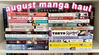 collective manga haul & unboxing - august 2024