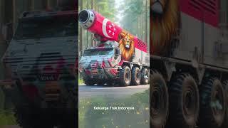 Imaginary military trucks from different countries - Truck horn sound