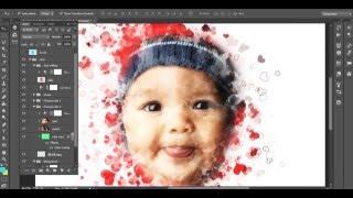 Tutorial : How to use Love Spread Photoshop Action