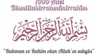 Hızlandırılmış 1000 Adet Bismillahirrahmanirrahim - Besmele