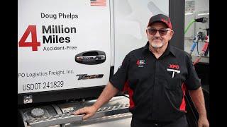 XPO driver Doug Phelps achieves four million accident-free miles