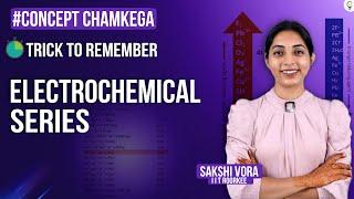 BEST Trickto remember ELECTROCHEMICAL SERIES #jee #iitjee #iit #neet #cbse #tricks #trick