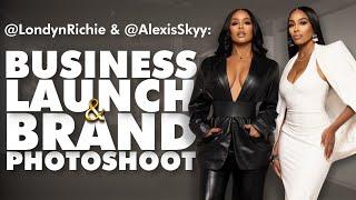 NEW BUSINESS WITH ALEXIS SKYY| STORE FRONT TOUR| BTS PHOTOSHOOT| PLANNING AN EVENT #realestate
