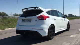 Ford Focus RS 2.3 EcoBoost AWD launch control & exhaust sound