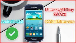 How to flash Samsung Galaxy S3 Mini with Official Update Android 4.1.2 (Firmware GT-I8190)