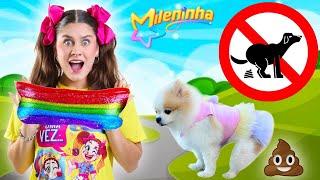 BELINHA FUGIU DE CASA E MILENINHA FOI PROCURAR