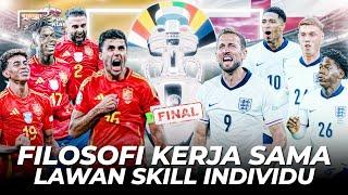 Spanyol Lebih Banyak Taktik tapi Inggris Pasang Jebakan Comeback Menit Akhir  - Prediksi Final Euro