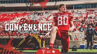 Texas Tech Football: Mason Tharp Media Availability | Sept. 24, 2024