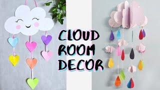 DIY Cloud Wall Decor | DIY Room Decor | cloud decoration ideas