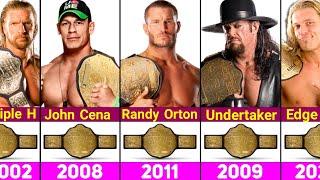 Every WWE World Heavyweight Champion 2002-2023