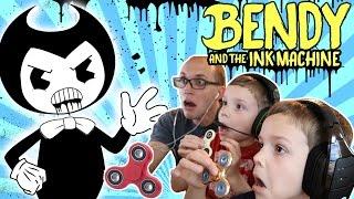 PBT Fidget Spinners! Bendy and the Ink Machine Jumpscare