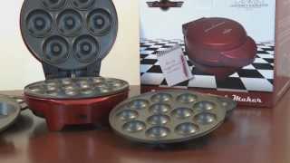 Retro Diner 3 in 1 Sweet Snack Maker Cake Pop Maker Cupcake Maker Doughnut Maker