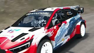 St. Jean - St Laurent, Rally Monte Carlo, Hyundai i20 Rally1, Assetto Corsa