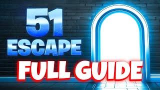 SUGDENFN 51 ESCAPE ROOM FORTNITE (SugdenFN 51 Escape Room Fortnite FULL GUIDE)