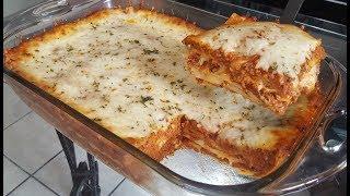How to make Lasagna from scratch