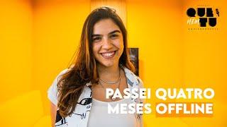 Nutri Desconstruída explica afastamento das redes sociais e impacto na saúde mental | QNT #100