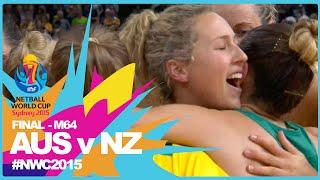 NWC15 I Australia v New Zealand I FINAL