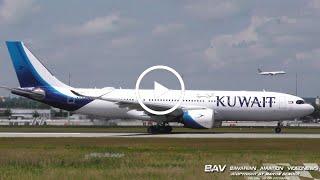 Airbus A330neo - Kuwait Airways 9K-APG - takeoff at Munich Airport