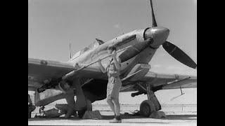 RAF Hurricane "Tin Can Opener" Tank Busters in the Western Desert 1942 HD -Restored