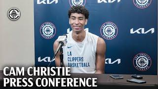 Cam Christie's Introductory Press Conference | LA Clippers