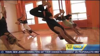 AntiGravity® Aerial Yoga  - "Cocooning" is featured on Good Morning America - August 2011