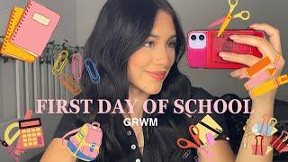 FIRST DAY OF HIGH SCHOOL *gone wrong* | MORNING ROUTINE GRWM