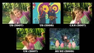 Playhouse Disney: Everyday There's Something New (Music Video Comparison) (2007-2009) (UPDATED)