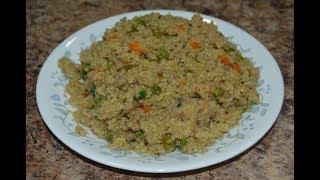 Quinoa Upma/ Quinoa recipe / Kavita’s Kitchen & Travel