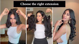 Halo Vs 1 Set Volumiser | Volume And Length For Short hair | Best Hair Extensions of India