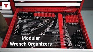 Reclaim wasted space in your wrench drawers | TEKTON Modular Wrench Organizers