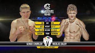 Cage Warriors 66: Nicolas Dalby vs Sergel Churilov | March 22, 2014