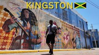 First impressions of DOWNTOWN KINGSTON JAMAICA | They told me not to go here!