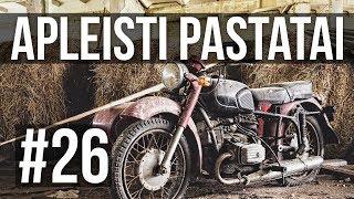 Apleisti pastatai | Motociklai Ir Karinė Technika | Explorinam #26