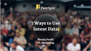 7 Ways to Use Intent Data