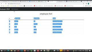 #19 creating add employee component and designing a form | angular + spring boot crud full stack app