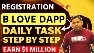 B love Dapp Today Combo Card  ! Blove dapp Today Task download & Refferal code ! Blove dapp #blove