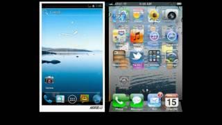 iOS vs Android HomeScreen Evolution Comparison