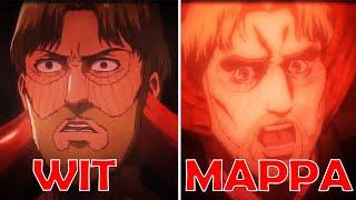 TOP 5 things MAPPA did better than WIT STUDIO in AOT Final Season | (AOT Ranking Tier List)