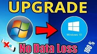 How to Upgrade Windows 7 to Windows 10 (New Easiest Method) Works 100%