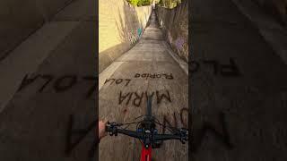 GoPro | Biking Down Abandoned Spillway POV  Ernest Adalid #Shorts #MTB