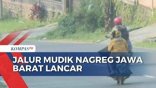 H-1 Lebaran, Arus Lalu Lintas di Jalur Nagreg Jawa Barat Lancar | 21 April 2023