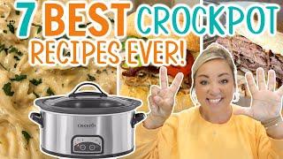 7 BEST EVER CROCKPOT RECIPES | EASY SLOW COOKER FALL RECIPES | MUST TRY EASY WEEKNIGHT DINNERS