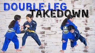 DOUBLE LEG TAKEDOWN BJJ | BEGINNER TECHNIQUE | AVIverse